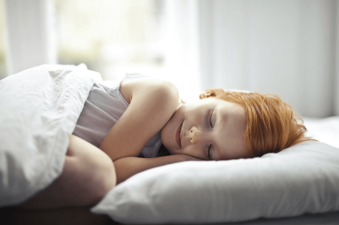 A girl sleeping