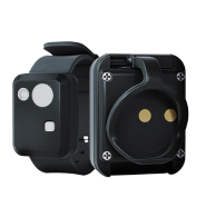 a small wrist worn device