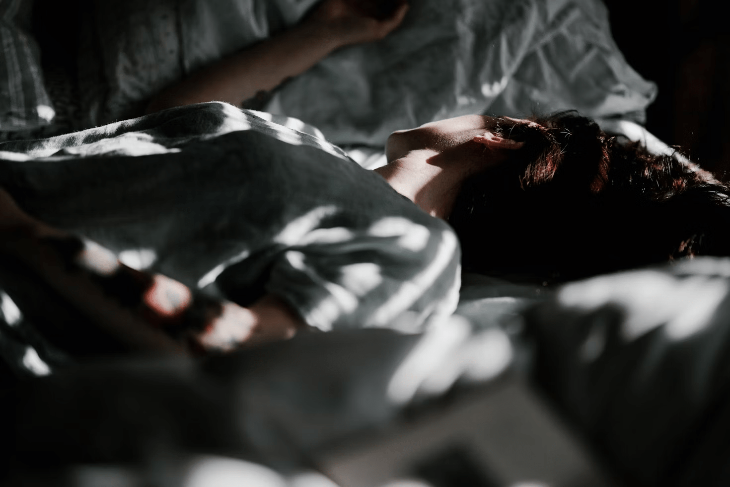 A person sleeping