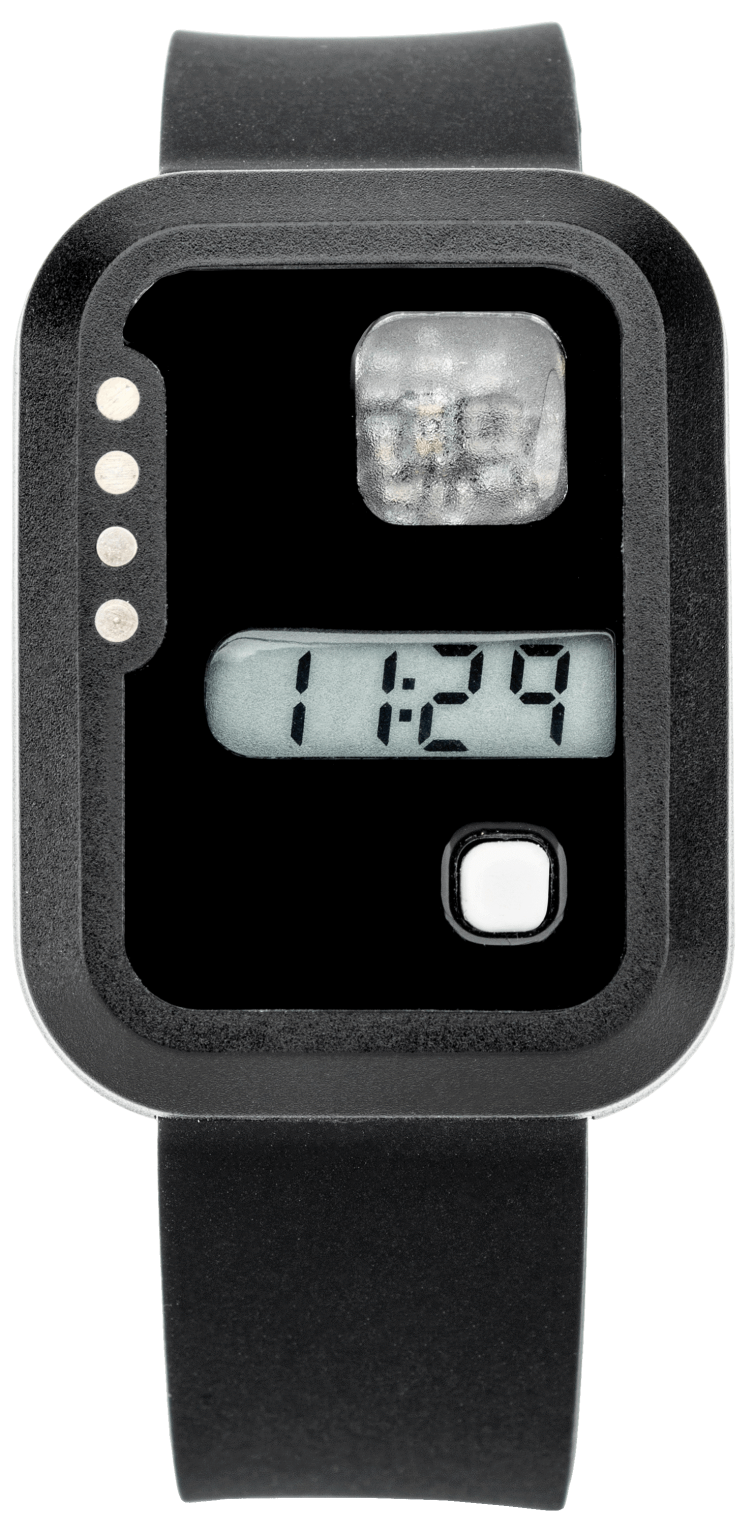 An actigraphy watch. Actigrafo, Actigrafia