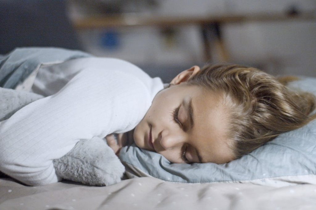 A child sleeping